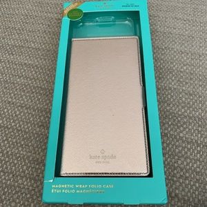 Kate Spade IPhone Magnetic Portfolio Wrap; XS Max